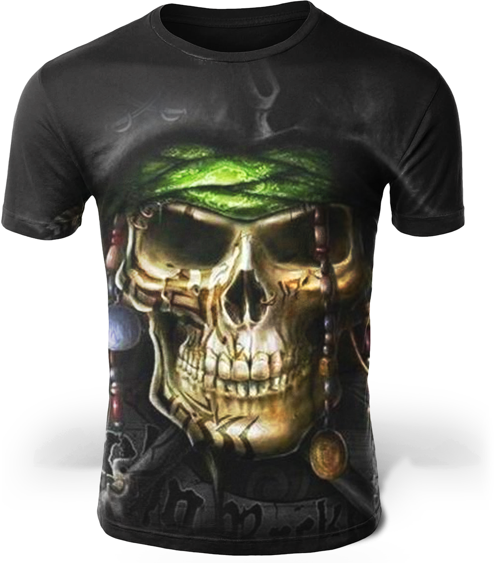 T-Shirt Crâne Pirate