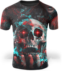 Thumbnail for T-Shirt Tête de Mort <br/> Psychédélique