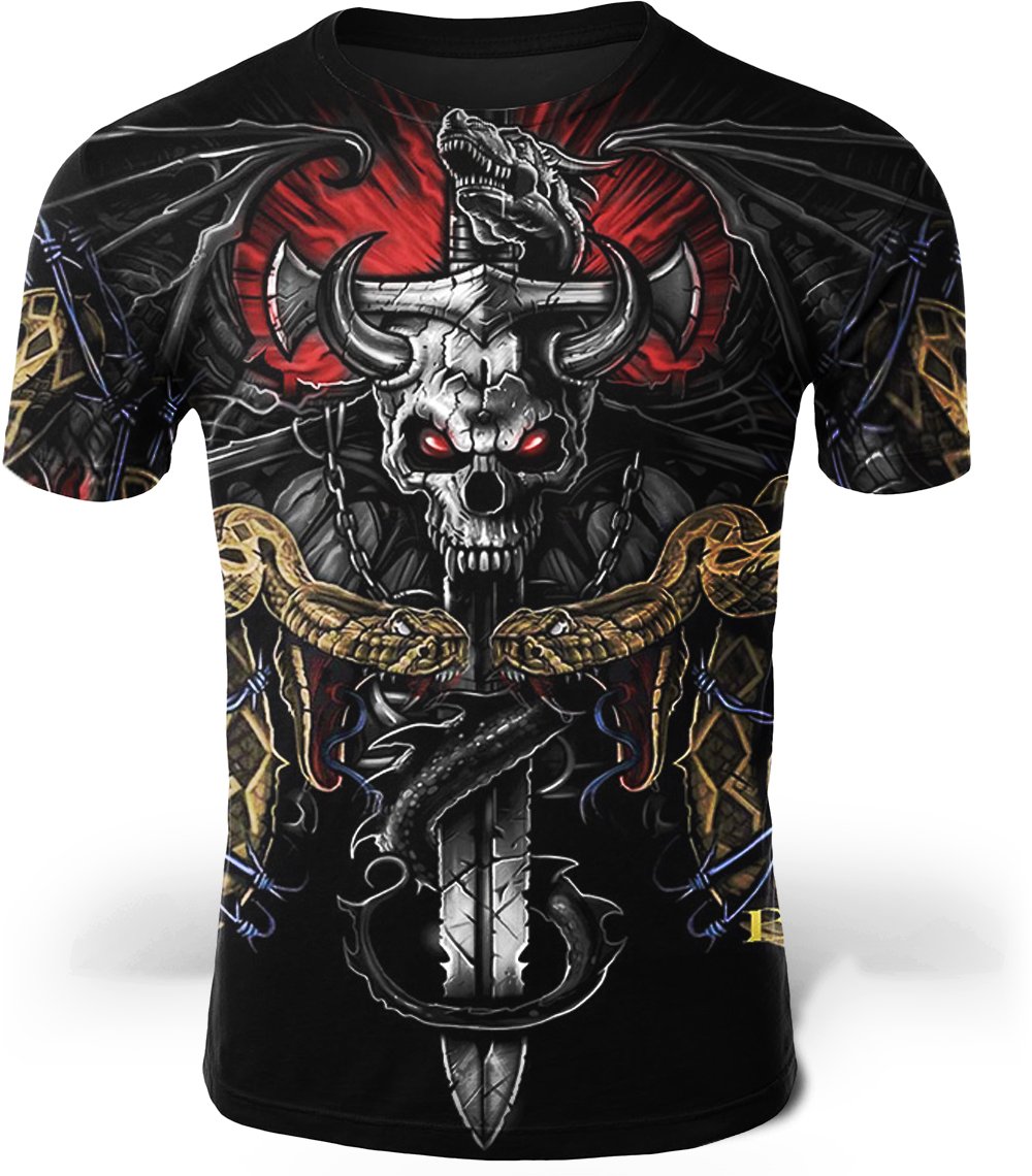 T-Shirt Dragon Homme