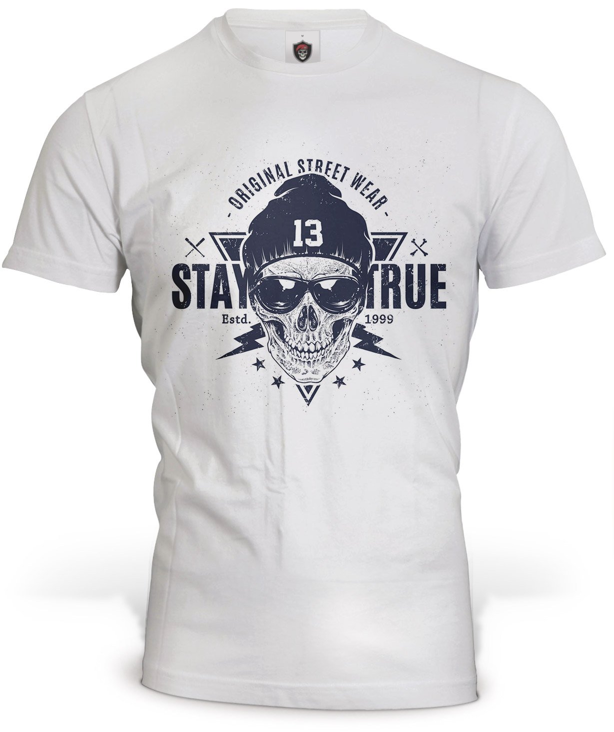 T-Shirt Tête de Mort <br/> Lunette