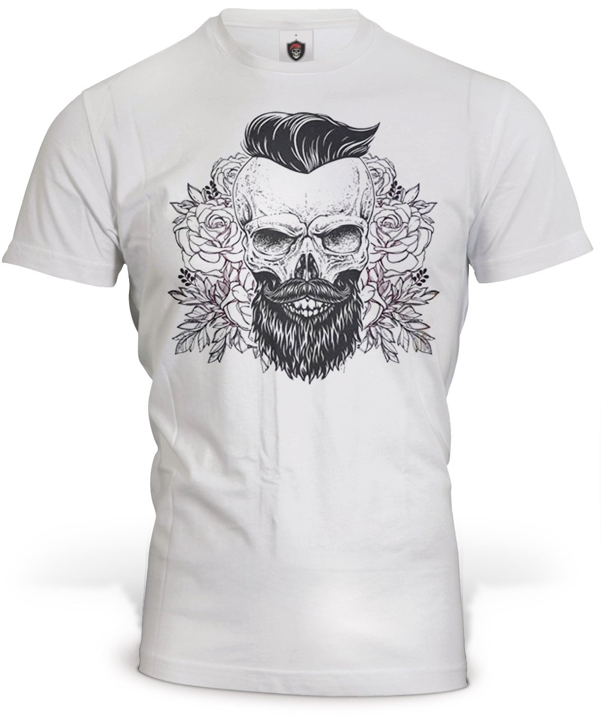 T-Shirt Crâne Barbu