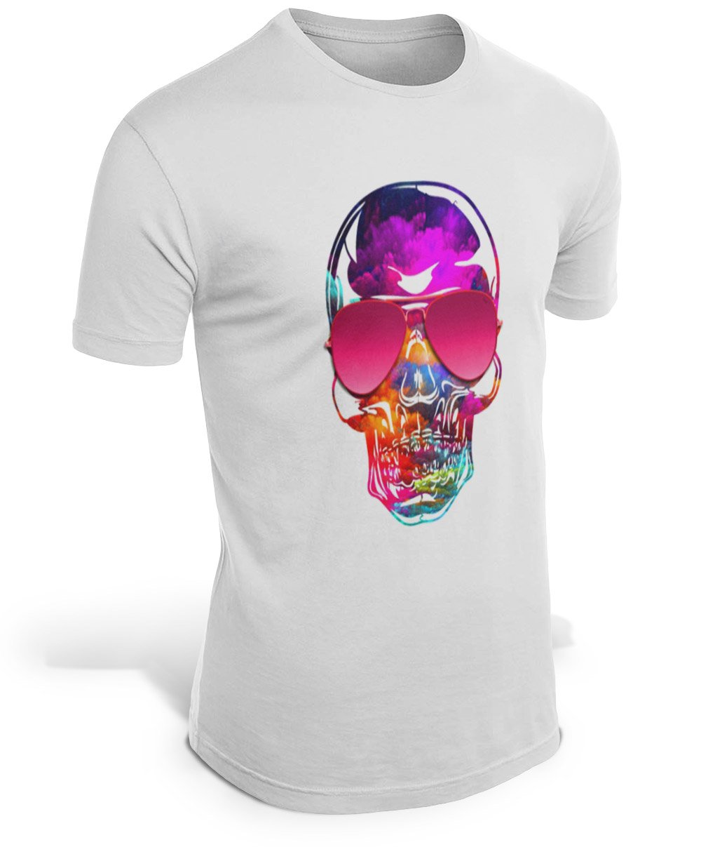 T-Shirt Tête de Mort <br/> Dernières Vacances