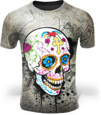 Thumbnail for T-Shirt Tête de Mort <br/> Mexicaine