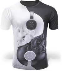 Thumbnail for T-Shirt Crâne Ying Yang