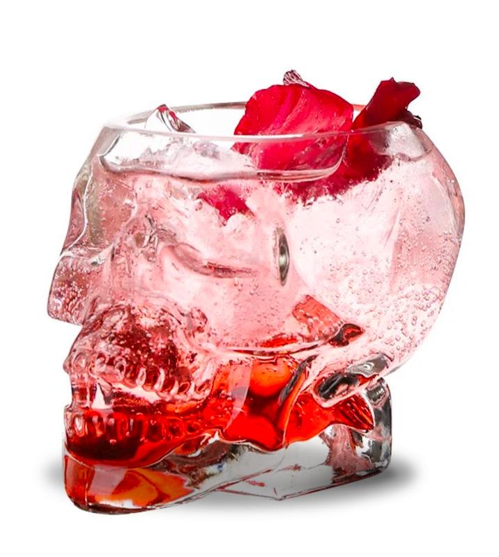 Verre Cocktail Tête de Mort