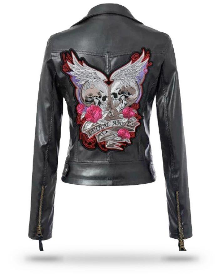 Perfecto Tête de Mort Femme (Cuir)