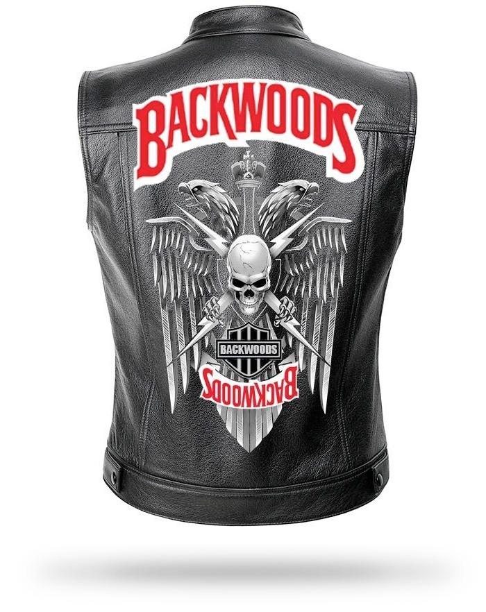 Blouson Motard <br/> Tête de Mort (Cuir)