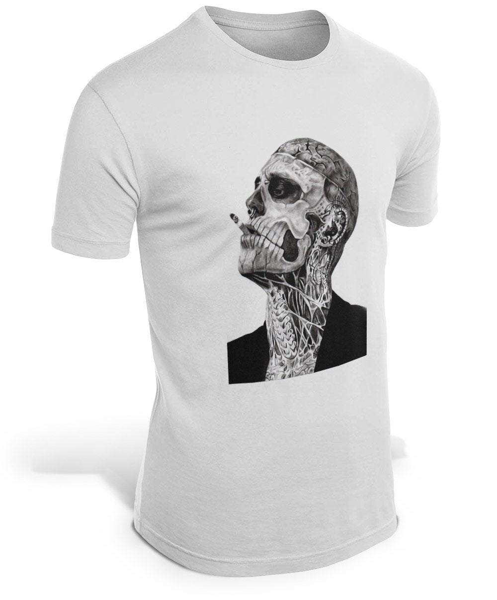 T-Shirt Crâne Rock